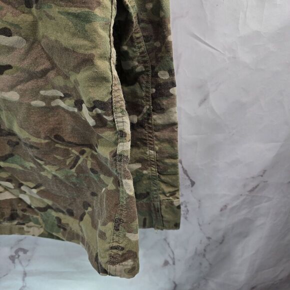 Army Camo Jacket Medium Reg Multicam Digital Top Shirt Army Military Fatigue FR - Picture 9 of 10